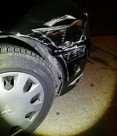 Mit dem Auto bis auf den Bahnsteig: Ein 79-Jähriger hat sich in der Nacht auf Freitag ordentlich verfranst.