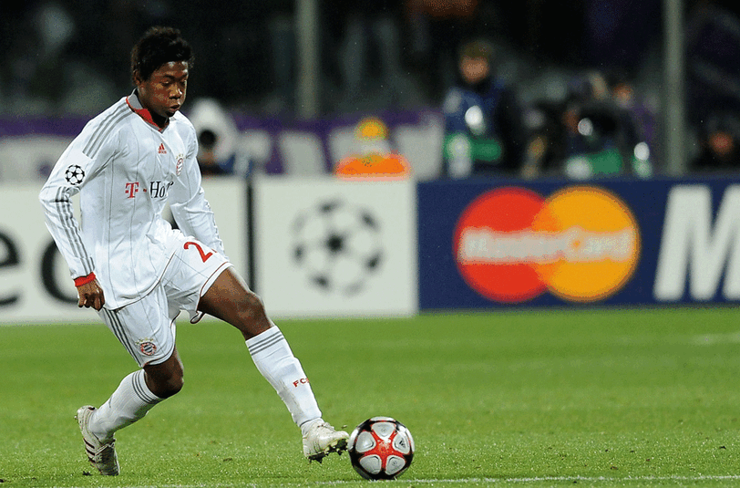 9. März 2010: Das Achtelfinale in der Champions League. David Alaba spielt sogar in der Startelf - und  ist damit der jüngste eingesetzte Spieler der Bayern in der Königsklasse.