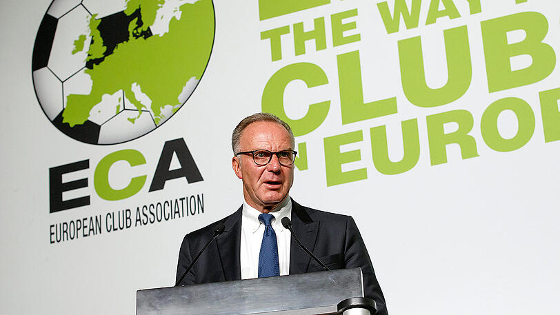 "Ich bin der Meinung, dass es sinnvoll wäre, die Champions League nach der Reform für 2018 bis 2021 einen weiteren Zyklus in diesem Format spielen zu lassen", sagt Karl-Heinz Rummenigge.