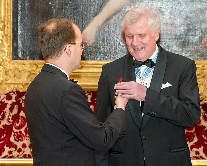 Horst Seehofer (CSU, r) und Markus Rinderspacher (SPD).