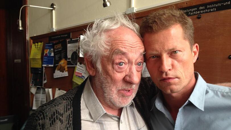 Dieter Hallervorden und Til Schweiger drehen derzeit einen gemeinsamen Film Dieter Hallervorden und Til Schweiger drehen derzeit einen gemeinsamen Film