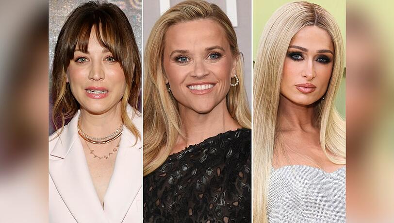 Kaley Cuoco (l.) und Paris Hilton (r.) feierten zum ersten Mal Muttertag - Reese Witherspoon ist darin bereits erfahren.