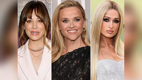 Kaley Cuoco (l.) und Paris Hilton (r.) feierten zum ersten Mal Muttertag - Reese Witherspoon ist darin bereits erfahren.