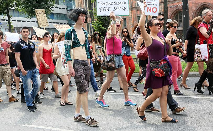 Die Bilder vom Slutwalk in München.