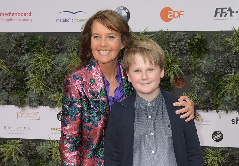 Regisseurin Caroline Link und der Schauspieler Julius Weckauf