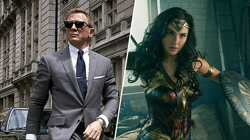 Daniel Craig geht als James Bond in Rente, Gal Gadot fängt als Wonder Woman hoffentlich gerade erst an