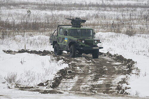 Ein "Makhno"-Panzerfahrzeug der ukrainischen Armee.