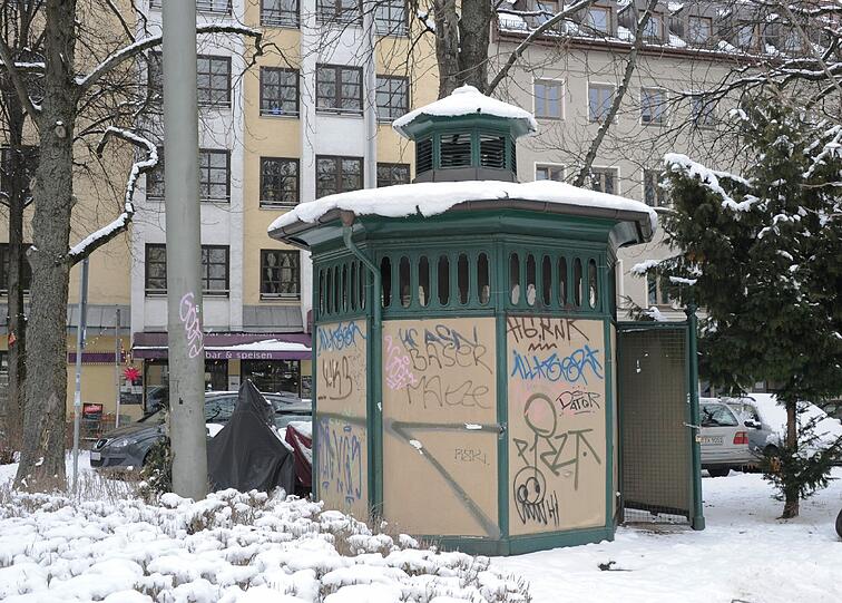 Derzeit liegt hier noch Eis und Schnee. Im Sommer soll's Eiscreme geben.