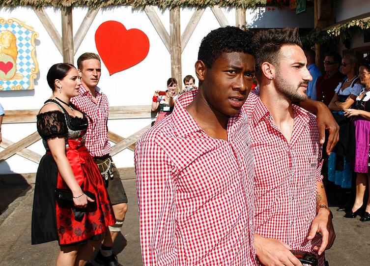 Dicht gefolgt von David Alaba und Diego Contento. Jetzt ist das Team fast komplett.