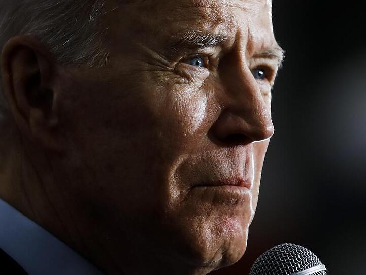 Joe Biden vergangene Woche bei einer Wahlkampfveranstaltung im US-Bundesstaat Iowa.