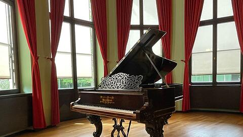 Soll klingen wie im Jahr 1876: Der historische Steinway-Fl&uuml;gel des Komponisten Richarrd Wagner.