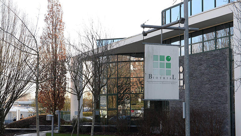 Die Firma Biotrial in Rennes hatte den nun abgebrochenen Medikamententest durchgeführt. Die Firma Biotrial in Rennes hatte den nun abgebrochenen Medikamententest durchgeführt.