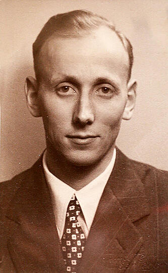 Helmut Haid in den 50er Jahren.