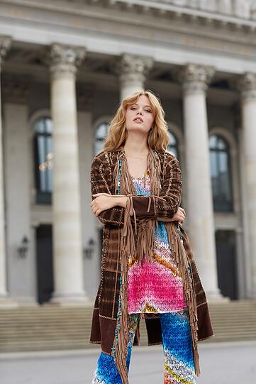 Pia Riegel beim exklusiven Shooting in ihrer Heimat München.