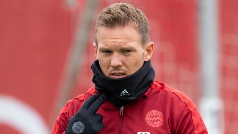 Bayern-Trainer Julian Nagelsmann wird auch beim Zweitrunden-Duell des DFB-Pokals bei Borussia Mönchengladbach nicht an der Seitenlinie stehen können.