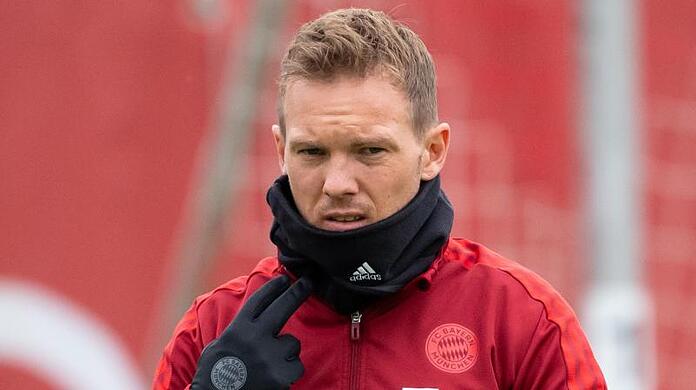Bayern-Trainer Julian Nagelsmann wird auch beim Zweitrunden-Duell des DFB-Pokals bei Borussia Mönchengladbach nicht an der Seitenlinie stehen können.