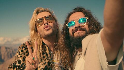 Bill (l.) und Tom in "Kaulitz & Kaulitz".