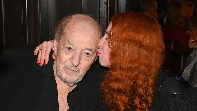 Bussi: Ralph Siegel mit seiner Frau Laura. Bussi: Ralph Siegel mit seiner Frau Laura.