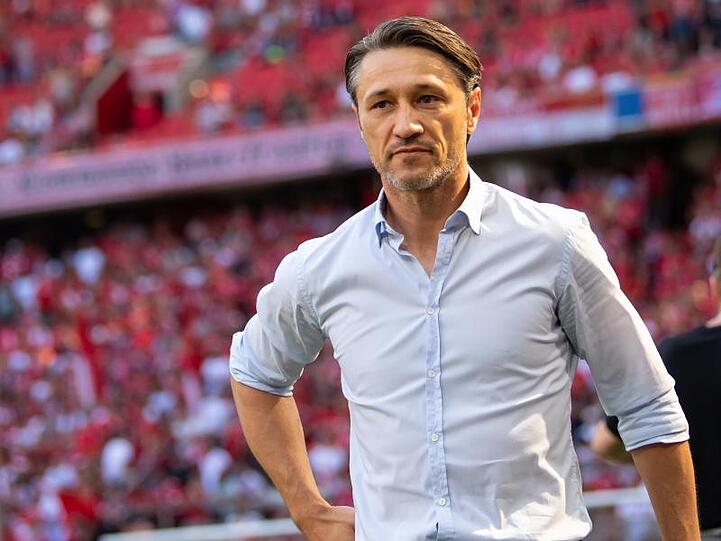 Trainer Niko Kovac von München kommt vor dem Spiel in das Stadion. Foto: Sven Hoppe/Archivbild