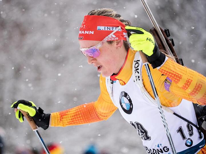 Denise Herrmann will bei der Biathlon-WM erfolgreich sein.