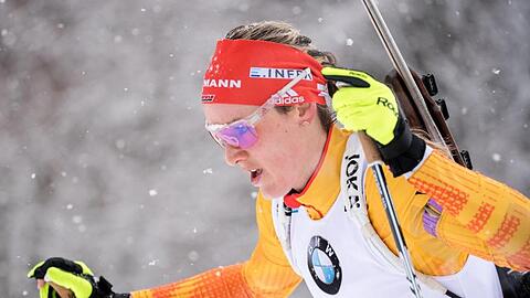 Denise Herrmann will bei der Biathlon-WM erfolgreich sein.