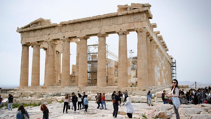 Noch ist nicht bekannt, warum ein Touristenpaar an der Akropolis angegriffen wurde. (Archivbild) Noch ist nicht bekannt, warum ein Touristenpaar an der Akropolis angegriffen wurde. (Archivbild)