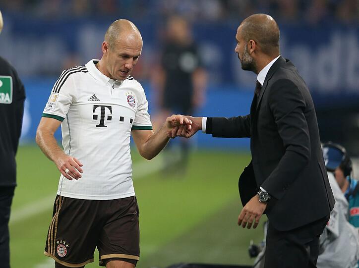 "Ausruhen auf der Bank ist kein Problem für mich", sagte Robben.