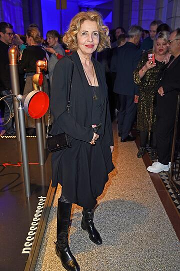 Michaela May bei der ARD Blue Hour im Museum für Kommunikation