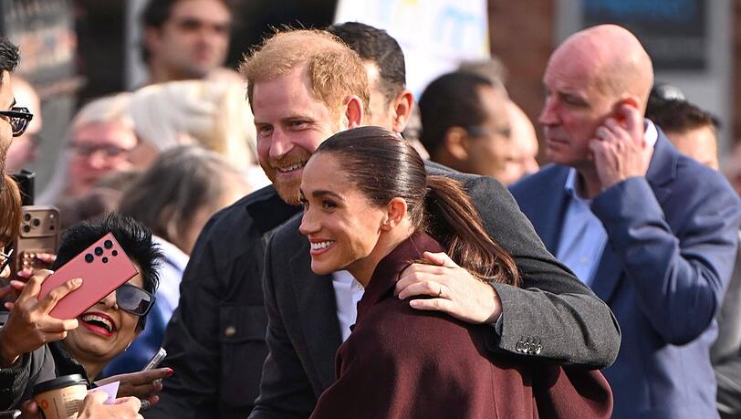 Prinz Harry und Herzogin Meghan leben seit Ende August wieder in Gro&szlig;britannien.