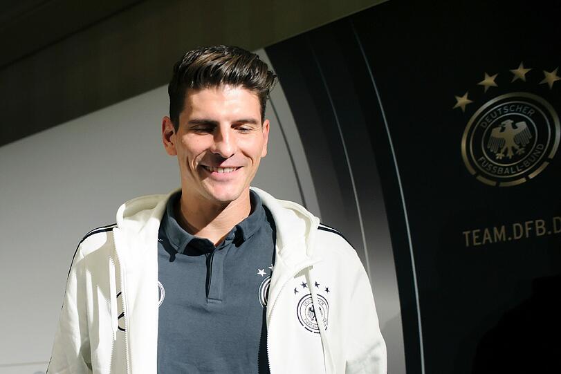 Nach guten Leistungen bei seinem neuen Verein Besiktas Istanbul wurde Mario Gomez wieder in die Nationalmannschaft berufen.