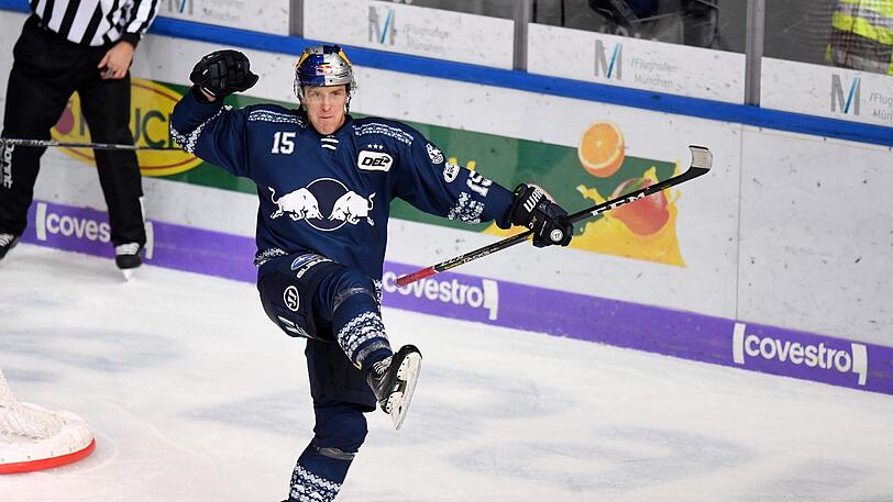 Beendet seine Karriere nach dieser Saison: Jason Jaffray vom EHC Red Bull München.