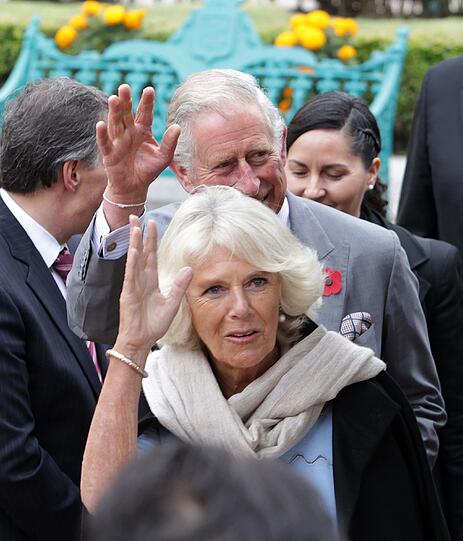 Prinz Charles und Camilla bei ihrem Besuch in Mexiko.