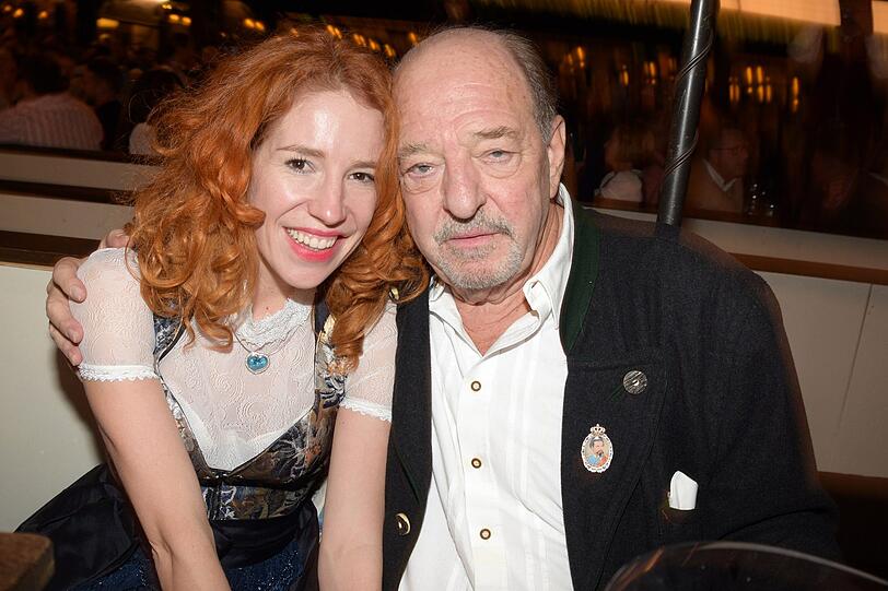Seit zwei Wochen verheiratet: Ralph Siegel und seine Laura