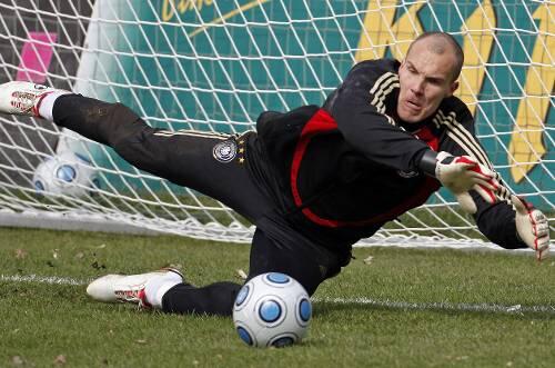 Bisher eine makellose Bilanz gegen Liechtenstein: Nationaltorwart Robert Enke.