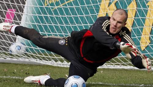 Bisher eine makellose Bilanz gegen Liechtenstein: Nationaltorwart Robert Enke. Bisher eine makellose Bilanz gegen Liechtenstein: Nationaltorwart Robert Enke.