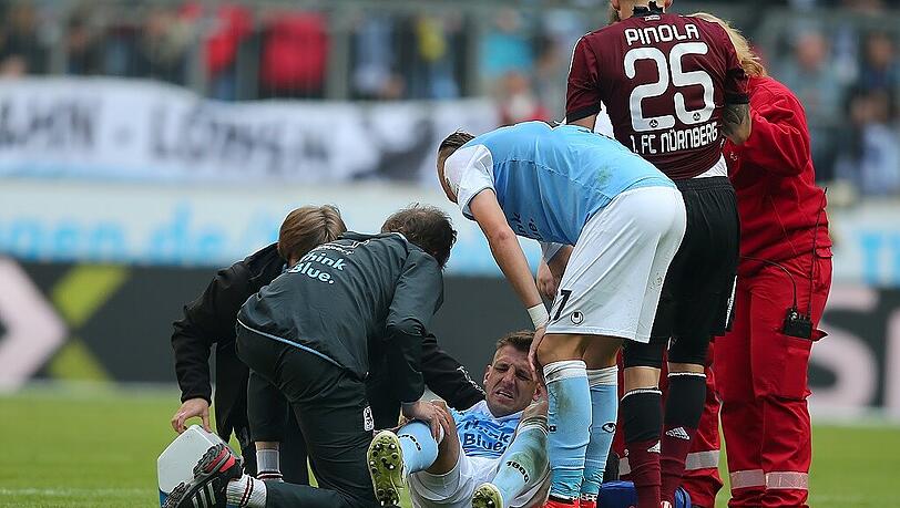 Erst umjubelter Torschütze beim 1:1-Ausgleich, dann Pechvogel: Gui Vallori verletzte sich gegen den 1. FC Nürnberg am Knie. Erst umjubelter Torschütze beim 1:1-Ausgleich, dann Pechvogel: Gui Vallori verletzte sich gegen den 1. FC Nürnberg am Knie.