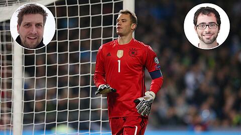 Manuel Neuer darf mit sehr hoher Wahrscheinlichkeit für die WM planen. Die AZ-Redakteure Maximilian Gehrke (li.) und Lukas Schauer kommentieren.
