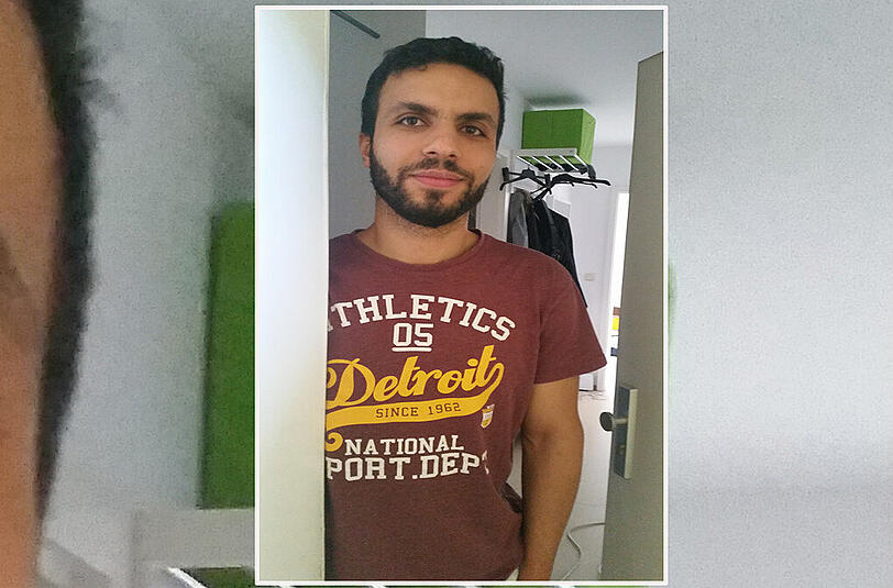 Nachbar Kerim half den Kindern.