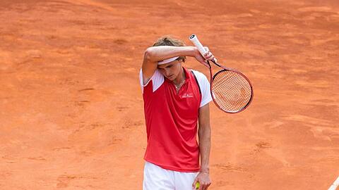 Trotz einer starken Aufholjagd verlor Zverev sein Halbfinale beim Heimturnier in Hamburg.