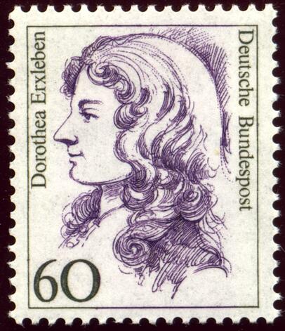 Erxleben auf einer Briefmarke. Erxleben auf einer Briefmarke.