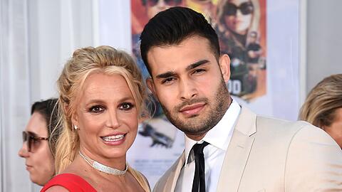 "Wir haben es getan!!!":&nbsp;Britney Spears und Sam Asghari haben sich das Ja-Wort gegeben.