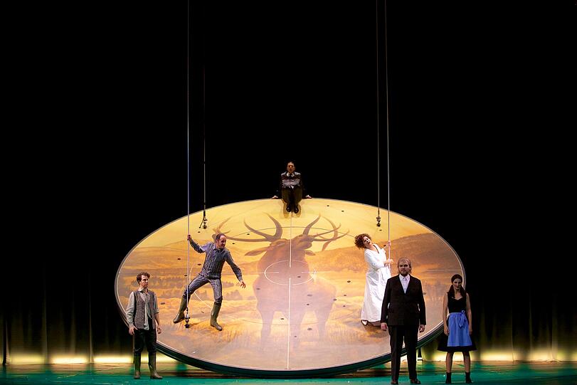 Der "Wildschütz" im Gärtnerplatztheater.