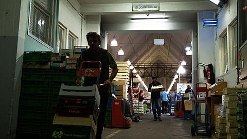 Die Hallen im Großmarkt entsprechen schon seit langem keinen Standards mehr.