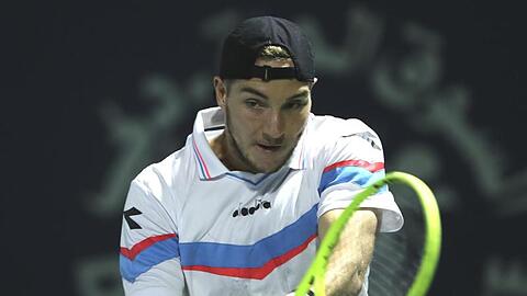Jan-Lennard Struff steht beim ersten Masters nach der Corona-Pause in der zweiten Runde.