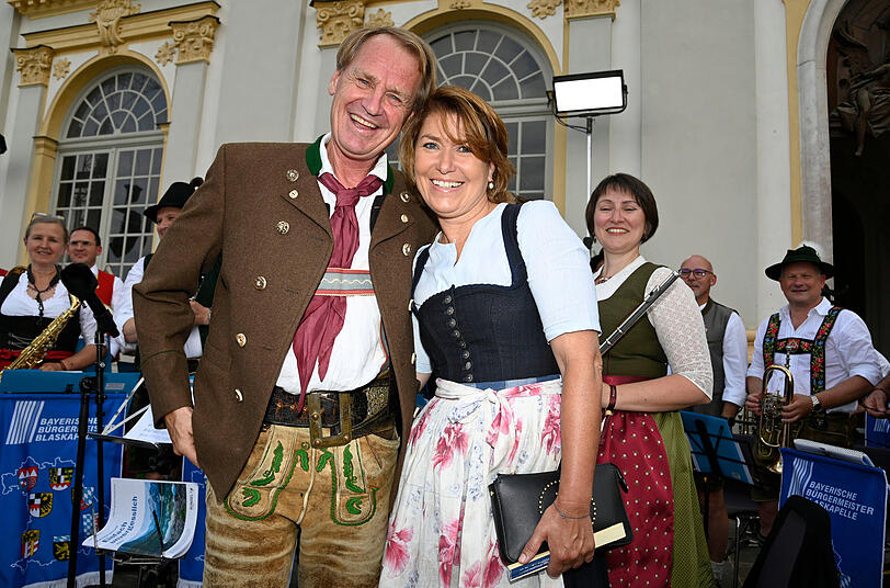 Markus Wasmeier mit Frau Brigitte