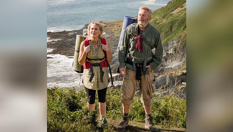 "Der Salzpfad" mit Gillian Anderson (Raynor) und Jason Isaacs (Moth).