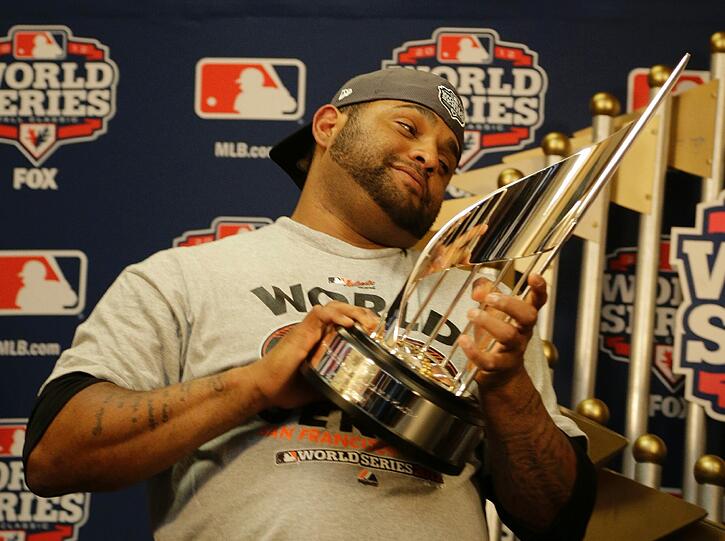 Jubel in San Francisco: Die Giants haben in der Nacht auf Montag zum siebten Mal die World Series gewonnen.