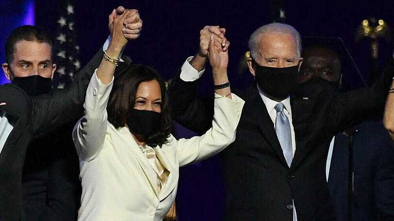 Kamala Harris und Joe Biden sind die "Personen des Jahres"