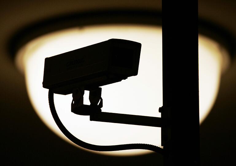 Sollte einen Kloverstopfer abschrecken: eine Überwachungskamera.