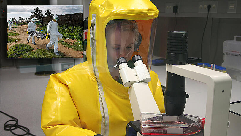 Die meisten Menschen starben am Ebola-Virus in Guinea, Liberia und Sierra Leone. Dort sollen auch die ersten Impfstoffe an Menschen getestet werden. Die meisten Menschen starben am Ebola-Virus in Guinea, Liberia und Sierra Leone. Dort sollen auch die ersten Impfstoffe an Menschen getestet werden.